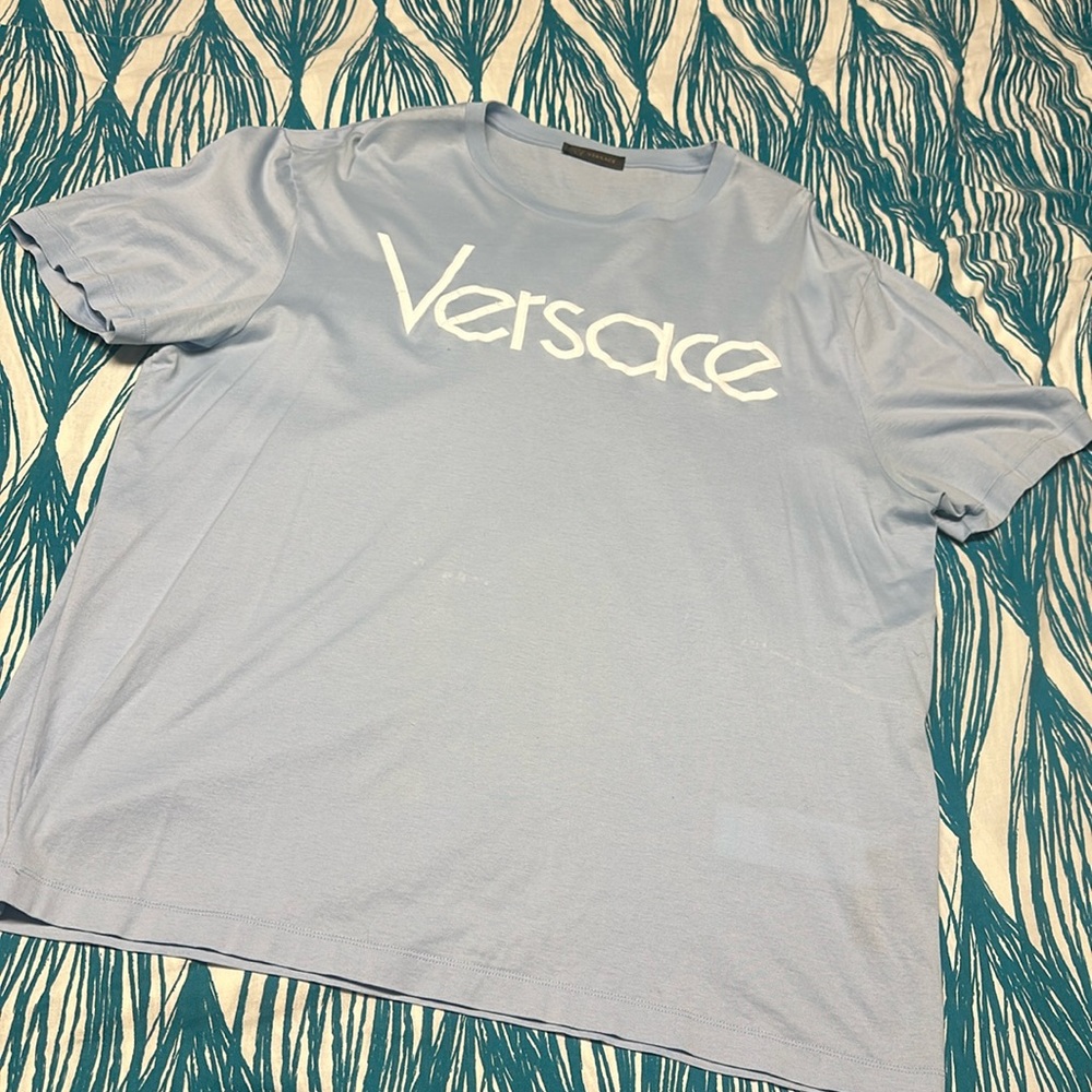 Versace Light Blue Classic Men’s XL T Shirt